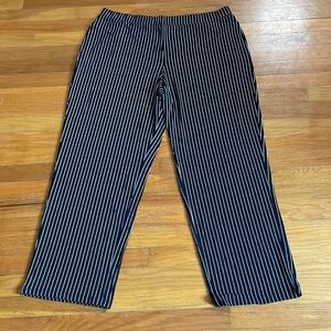 Pantalon à enfiler Susan Graver Regular LK Luxe avec poches taille 1X